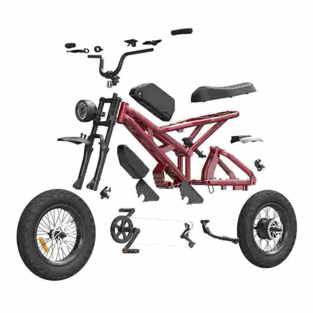 Scooter électrique polyvalent Rooder Sénégal